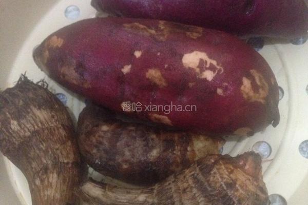 三色芋圆的做法图解2
