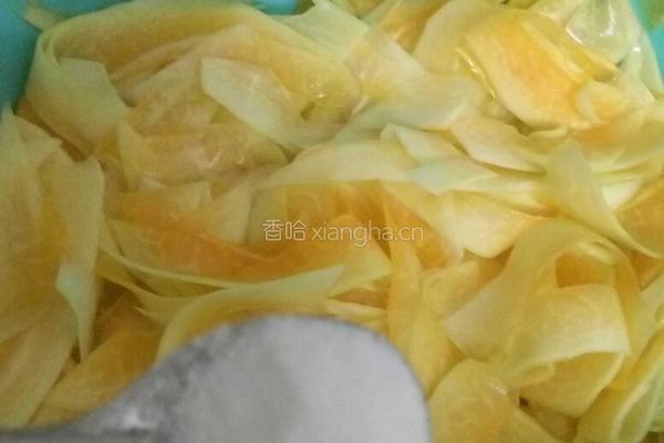 腌木瓜酸的做法图解3