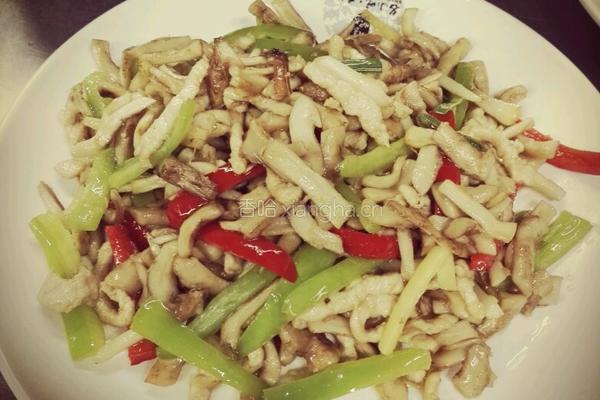 香菇腿炒肉丝