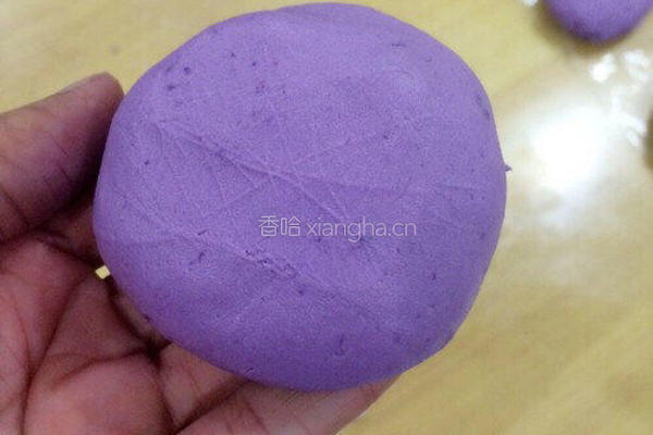 紫薯莲蓉糯米饼的做法图解9