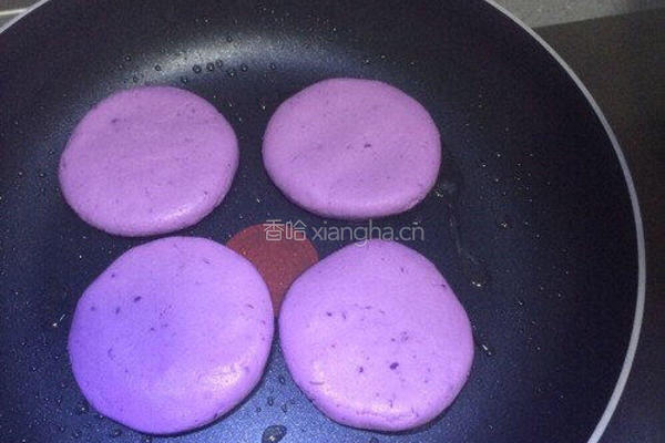 紫薯莲蓉糯米饼的做法图解12
