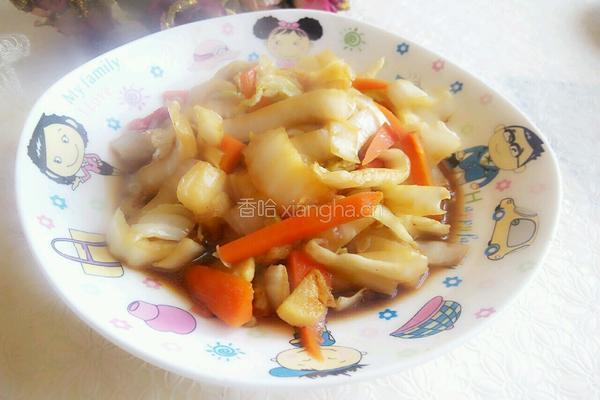 素炒酸辣白菜的做法图解9