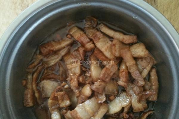 芹菜炒肉的做法图解3