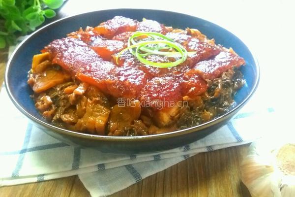 梅菜扣肉的做法图解14