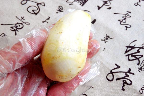 排骨炖芋头的做法图解3