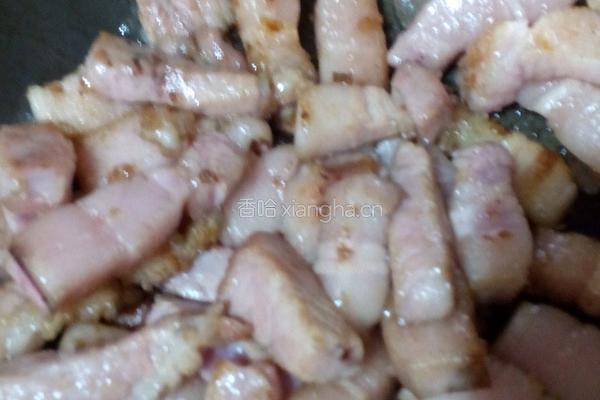 腐乳杏鲍菇红烧肉的做法图解1