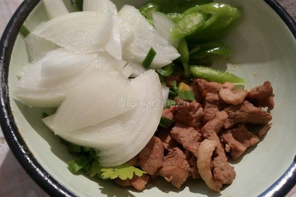炒河粉的做法图解4