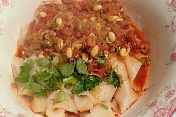 肉沫杂蔬拌宽面的做法图解15