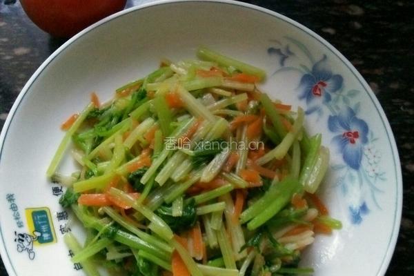 素炒菜的做法图解6