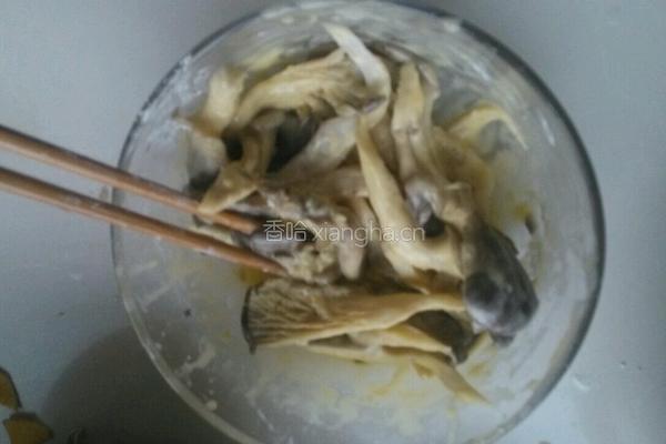 椒盐蘑菇的做法图解5