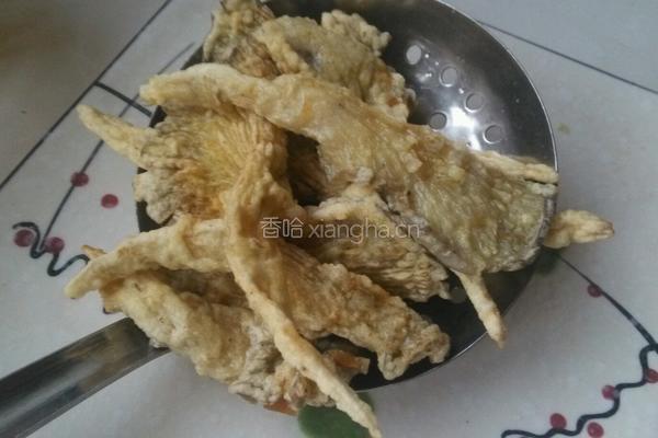 椒盐蘑菇的做法图解7