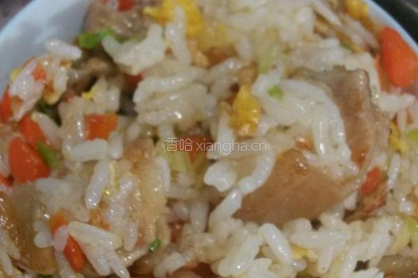 炒饭的做法图解4