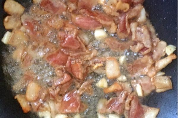 土猪肉炒白菜的做法图解4