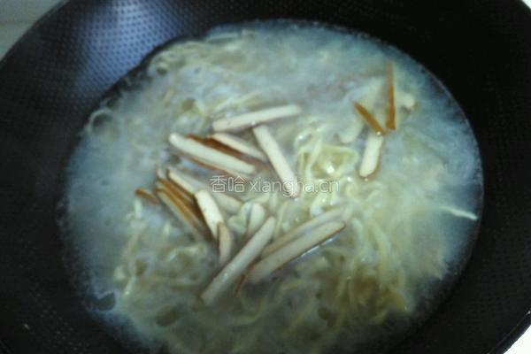 香干肉丝面的做法图解3