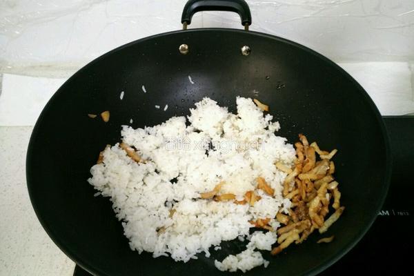 腊味炒饭的做法图解8
