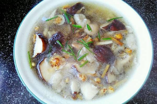 菌菇肉片汤的做法图解16