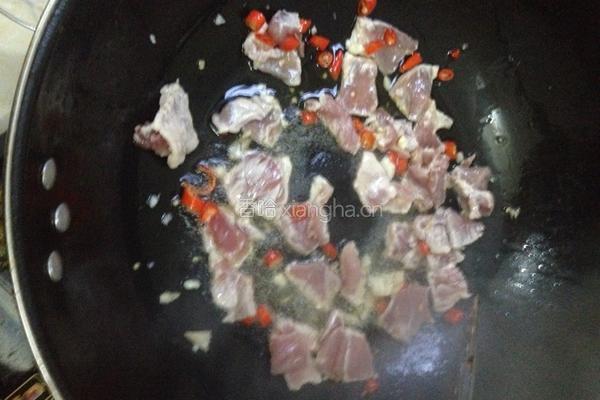 猪肉炒豆腐的做法图解6