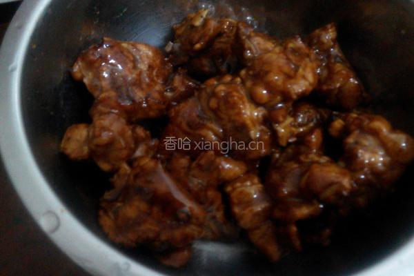 蘑菇炖排骨的做法图解6