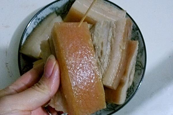 平菇扣肉的做法图解5