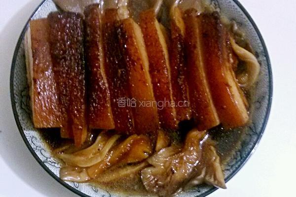平菇扣肉的做法图解17