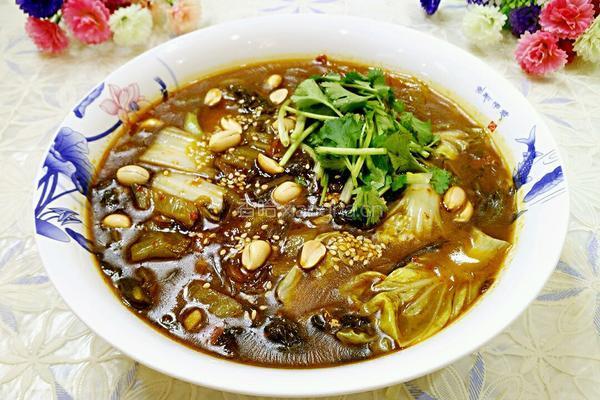酸菜煮粉丝的做法图解7