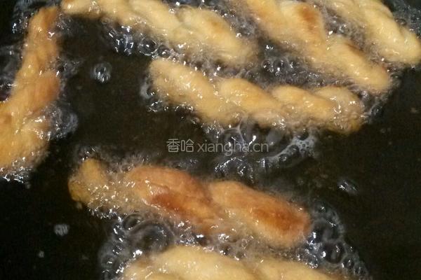 葱香糖霜麻花的做法图解8