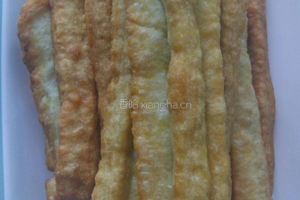 自制油条的做法图解6