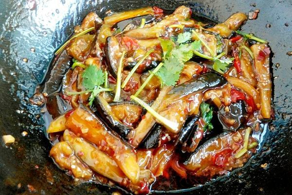 鱼香茄条的做法图解9