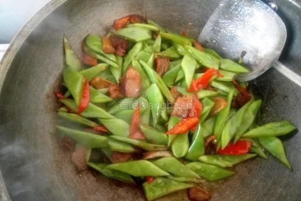 干锅豆角的做法图解6
