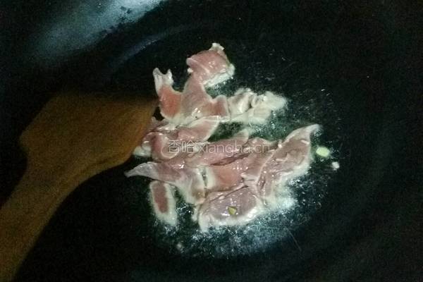 西芹炒牛肉的做法图解3