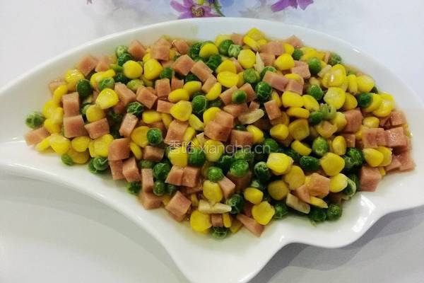 炒三丁的做法图解6