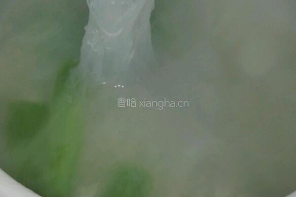 莴笋叶砂锅粉丝的做法图解6