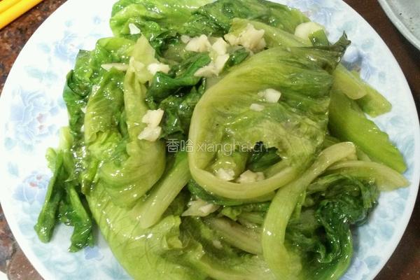 蒜蓉青菜的做法图解5