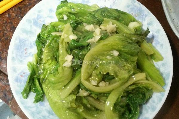 蒜蓉青菜的做法图解6