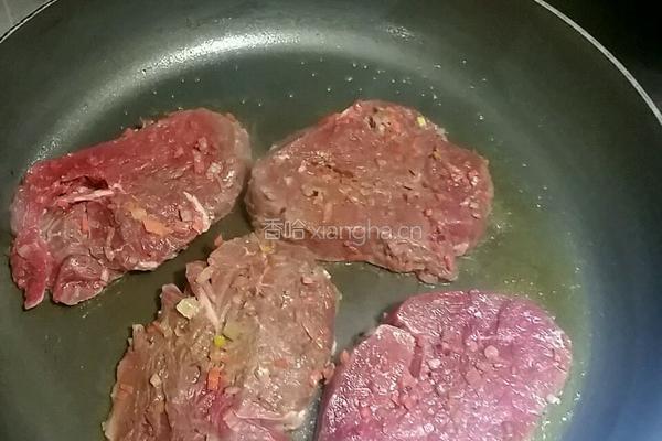 煎牛扒+茄汁意粉的做法图解5