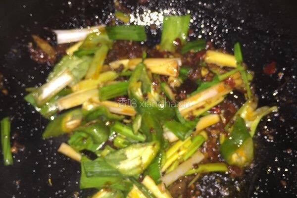 辣炒羊血的做法图解6