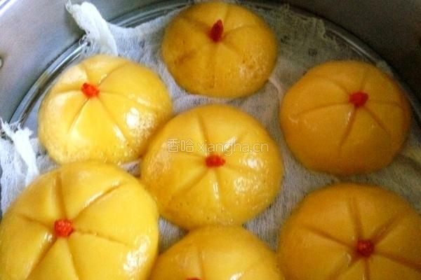 南瓜馒头的做法图解5