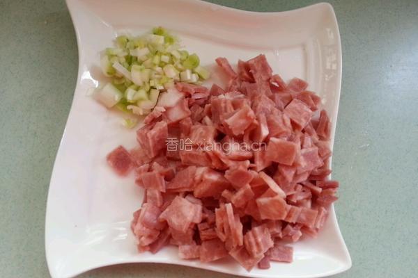 培根蒸豆腐的做法图解1