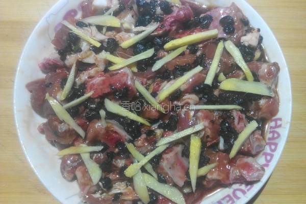 豆鼓蒸排骨的做法图解4