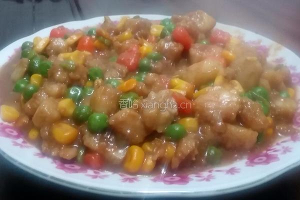 杂蔬龙利鱼的做法图解7