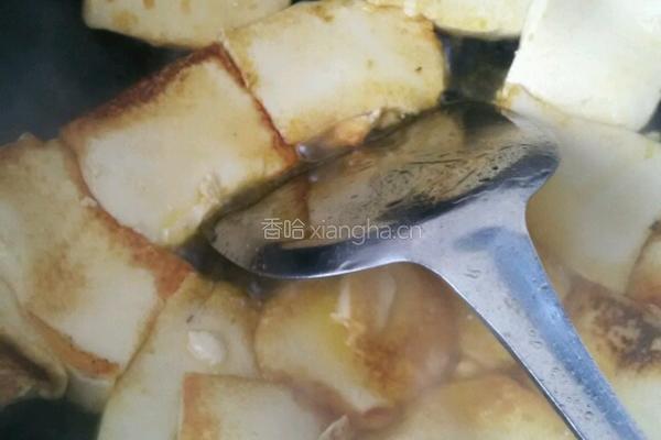 家常红烧豆腐的做法图解3
