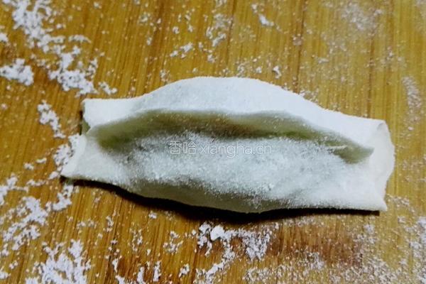 南瓜馅锅贴的做法图解13