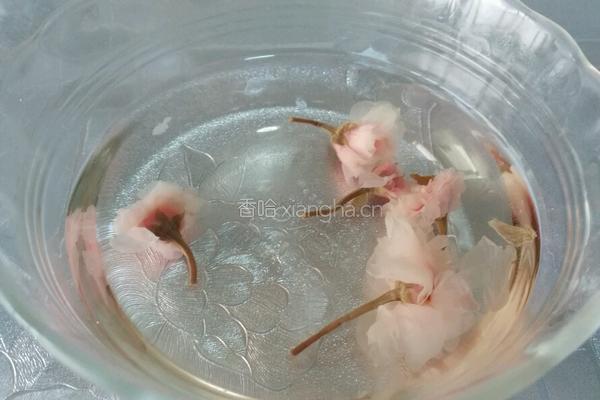 樱花布丁的做法图解2