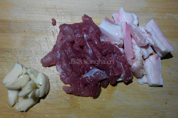 四季豆烧猪肉的做法图解4
