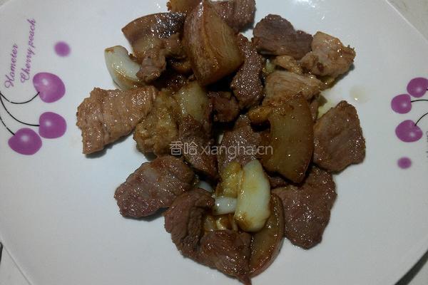 四季豆烧猪肉的做法图解7