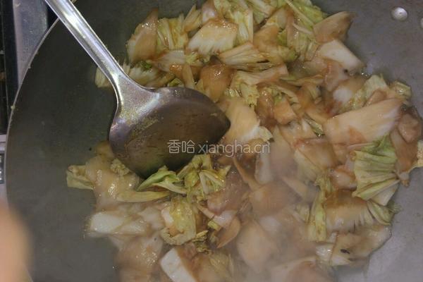 糖醋白菜的做法图解7