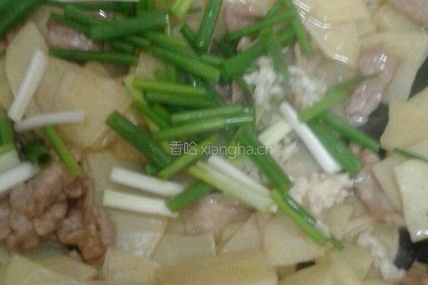 瘦肉土豆片的做法图解9