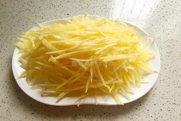 醋熘土豆丝的做法图解5