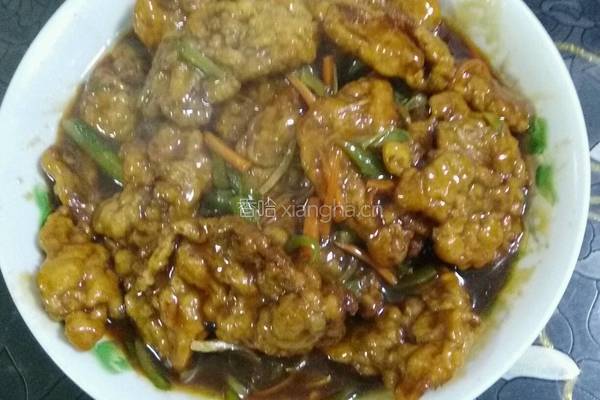 锅包肉的做法图解10