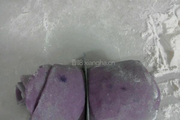 紫薯刺猬馒头的做法图解9